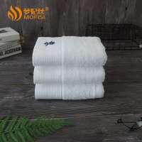 customized comfortable baby hotel white face towels